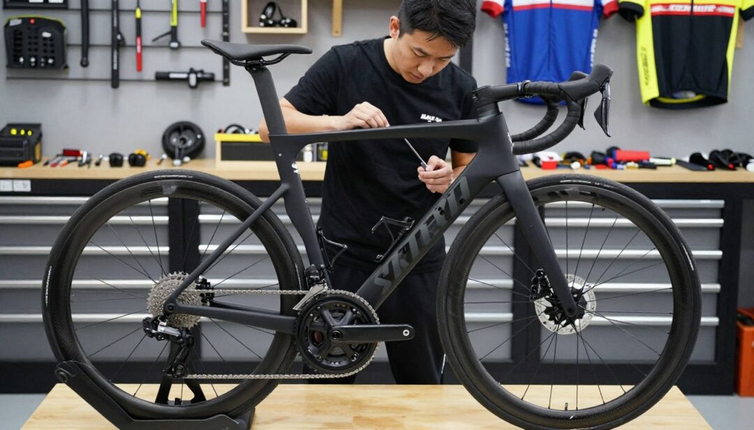 race bike setup, bike maintenance